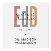 パーソナライズされたEdD教育医 フォトキューブ (正面)