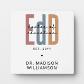 パーソナライズされたEdD教育医 フォトプラーク (正面)