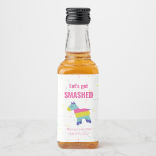 パーソナライズされたFiestaをテーマにしたラベル リキュールボトルラベル