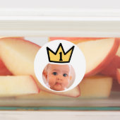 パーソナライズされたfoto顔シールパーティークラウン顔 ラベル (貼付)