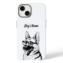 パーソナライズされたGerman Shepherd Dogの写真と名前