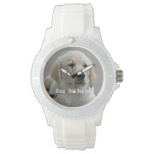 パーソナライズされたGolden Retriever Dogの写真と名前