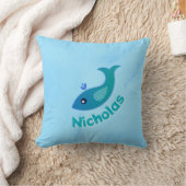 「パーソナライズされたGulp、Gulp」装飾用クッション クッション (ブランケット)