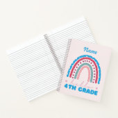 パーソナライズされたHello 4年生 ノートブック (内部)