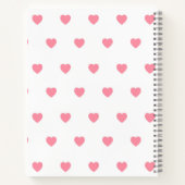 パーソナライズされたHello 4年生 ノートブック (裏面)