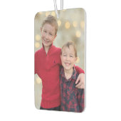 パーソナライズされたHoliday Photo Gift カーエアーフレッシュナー (左)