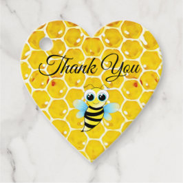 パーソナライズされたHoney Bee Baby Shower フェイバータグ