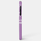 パーソナライズされたiPhoneケースのストリングライト薄紫 Case-Mate iPhoneケース (裏面/左)