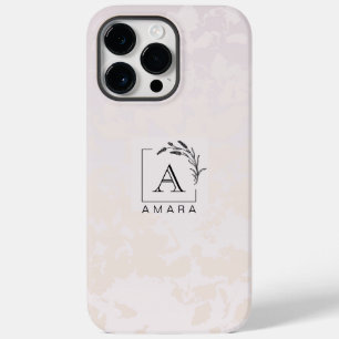 パーソナライズされたiPhone 14 Pro Max ケース、ハイビスカスピンク Case-Mate iPhone 14 Pro Maxケース
