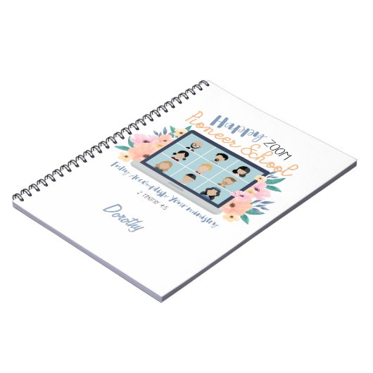 パーソナライズされたJWハッピーズームパイオニアスクール2022  ノートブック (左側)