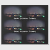 パーソナライズされたKC-130ターボプロップ飛行機包装紙 ラッピングペーパー (フラット)