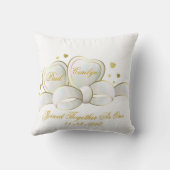 パーソナライズされたKeepsake American MoJo Pillows クッション (裏面)
