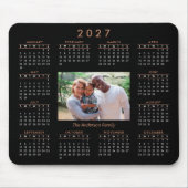 パーソナライズされたKeepsake Photo 2023カレンダー マウスパッド (正面)