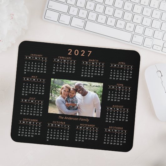 パーソナライズされたKeepsake Photo 2023カレンダー マウスパッド