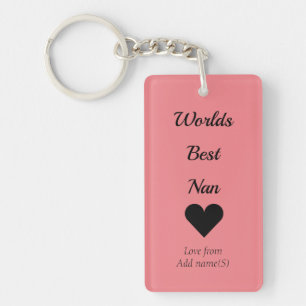 パーソナライズされたkeychain最高の nan キーホルダー
