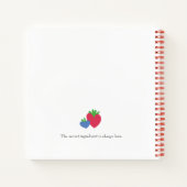 パーソナライズされたKids Cookbook （写真） ノートブック (裏面)