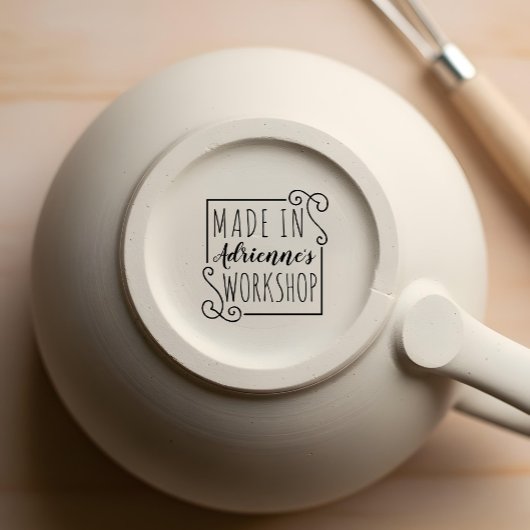 パーソナライズされたMade In Workshopクリスマス ラバースタンプ