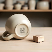 パーソナライズされたMade In Workshopクリスマス ラバースタンプ