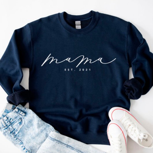 パーソナライズされたMama Sweatshirt スウェットシャツ