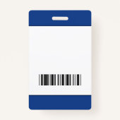 パーソナライズされたMedical Visitorロゴ写真IDバッジ バッジ (裏面)