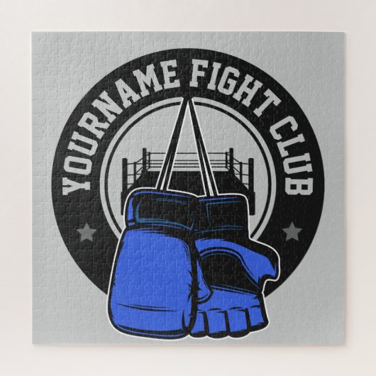 パーソナライズされたMMA 総合格闘技 ファイト クラブ ジグソーパズル (縦)
