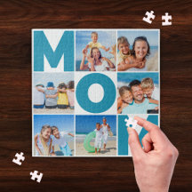 パーソナライズされたMomフォトコラージュ6写真カスタム