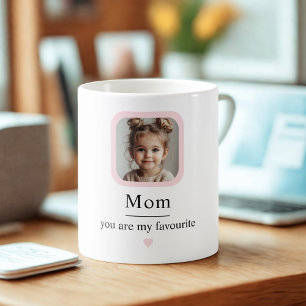 パーソナライズされたMom Photo Mag お前は俺のお気に入りのだ コーヒーマグカップ