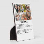 パーソナライズされたMommy Definition 6フォトコラージュ フォトプラーク (側面)