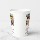 パーソナライズされたMommy Definition 6フォトコラージュ 紙コップ (右)