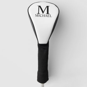 パーソナライズされたMonogramとName ゴルフヘッドカバー