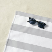 「パーソナライズされたMr. & Mrs.」たった今結婚しました/記念日 ビーチタオル (インサイチュ)