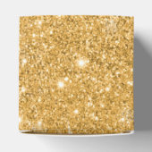 パーソナライズされたMusic Favorites Boxes、Blackと金ゴールド フェイバーボックス (上部)