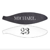 パーソナライズされたName Ball Player Numberエッチング ミニバスケットボール (パネル)