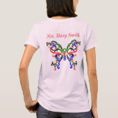 パーソナライズされたOES Tシャツ (裏面)