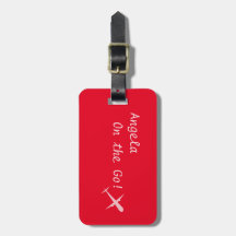 「パーソナライズされたOn the Go」飛行機、フェラーリ・レッド