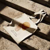 パーソナライズされたOne Line, Love, Boho，アラビア語 トートバッグ