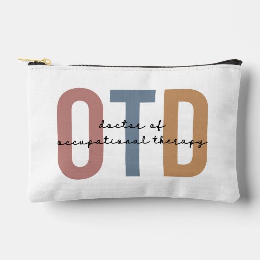 パーソナライズされたOTD職業病セラピー アクセサリーポーチ (正面)