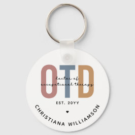 パーソナライズされたOTD職業病セラピー キーホルダー