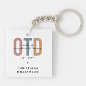 パーソナライズされたOTD職業病セラピー キーホルダー (裏面)