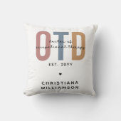 パーソナライズされたOTD職業病セラピー クッション (正面)