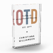 パーソナライズされたOTD職業病セラピー フォトブロック (左)