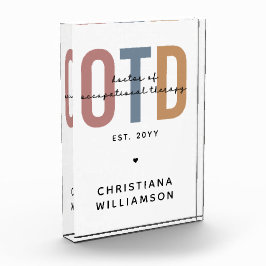 パーソナライズされたOTD職業病セラピー フォトブロック