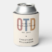 パーソナライズされたOTD職業病セラピー 缶クーラー (缶裏面)
