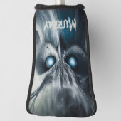 パーソナライズされたOwl-O-Weenゴルフパターカバー ゴルフヘッドカバー (回転90)