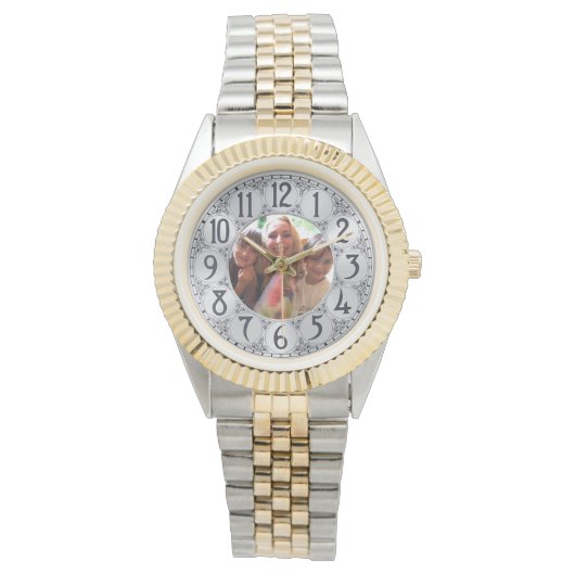 パーソナライズされたPHOTO WATCH – 多くのスタイルと色 腕時計 (正面)