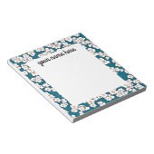 パーソナライズされたPopcornメモ帳 ノートパッド (アングル)