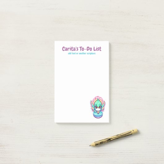 パーソナライズされたPost-Itメ気にモをキャストする ポストイット (デスク上)