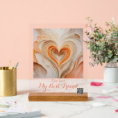 パーソナライズされたPure Loveウォールアート – 私の最高の友人 アクリルサイン (ウェディング)