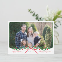 パーソナライズされたRed名門私立校風の Bowとの休日リース