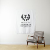 パーソナライズされたRN看護学校卒業式エレガント タペストリー (インサイチュ)